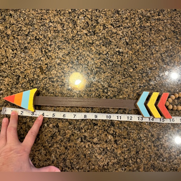 Arrow wall or shelf decor.  Camping or outdoor theme. - Picture 2 of 5